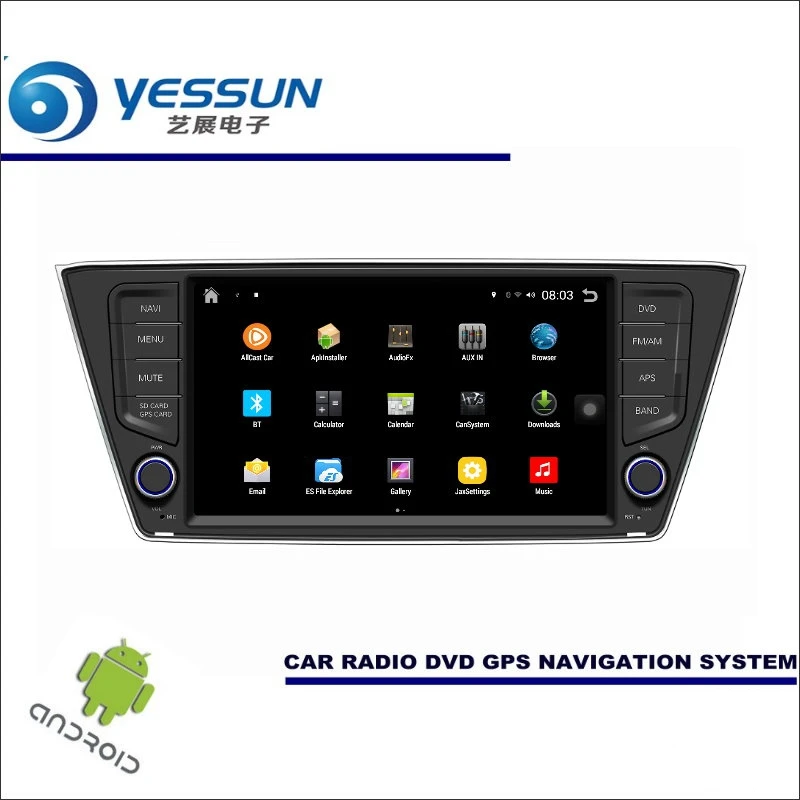 Clearance Car Android Player Multimedia For Skoda Fabia Mk3 2014~2017 Radio Stereo GPS Nav Navi Navigation (no CD DVD ) 8" HD Touch Screen 2