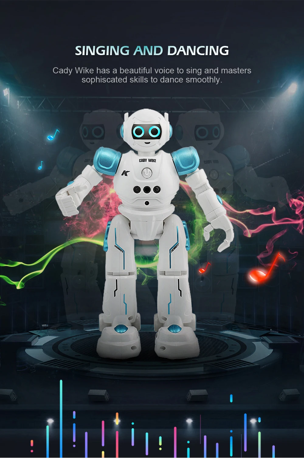 JJRC R11 RC Robot Toy with Gesture Sensing and Programming