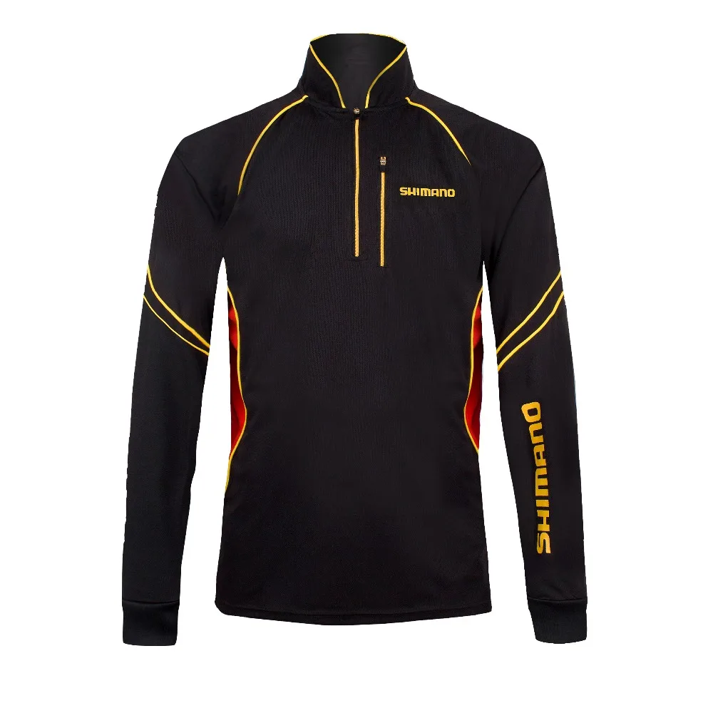 New Shimano Fishing Shirt 2017 Men Fishing Clothing Quick dry Ice Cool