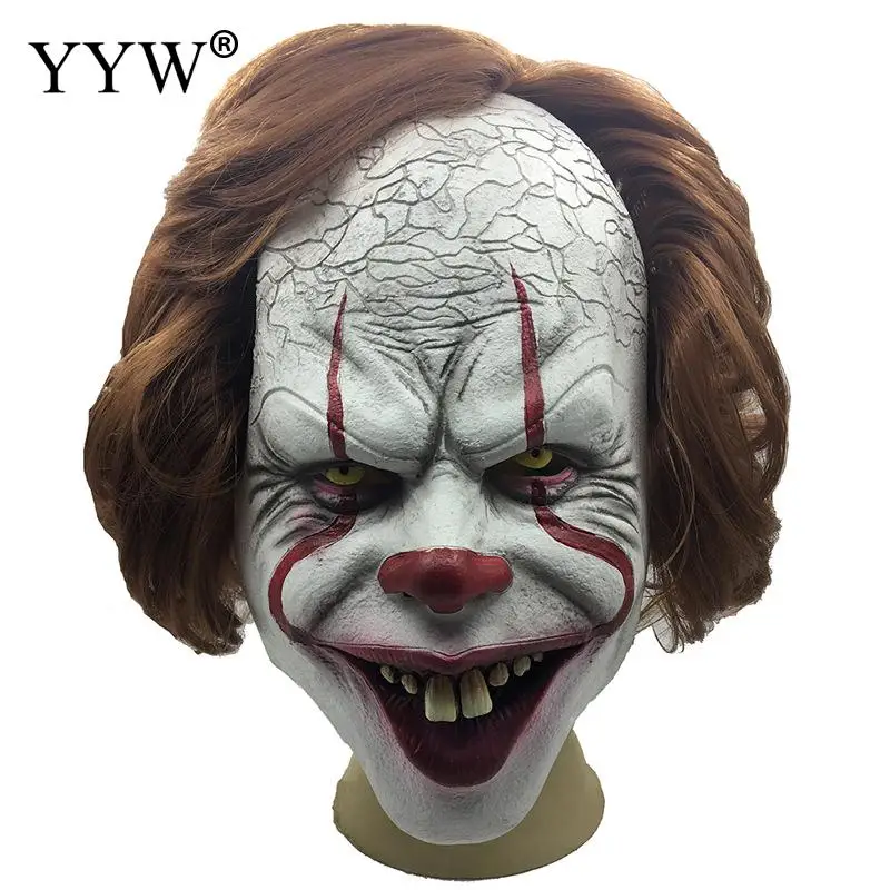 

Halloween Scary Masks Stephen King'S It Mask Clown Party Carnival Mascaras Clown Cosplay Halloween Masker Funny Maska Joker Mask