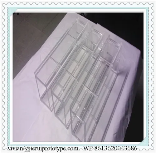 

Transparent surface finishing PMMA cnc plastic machining prototyping
