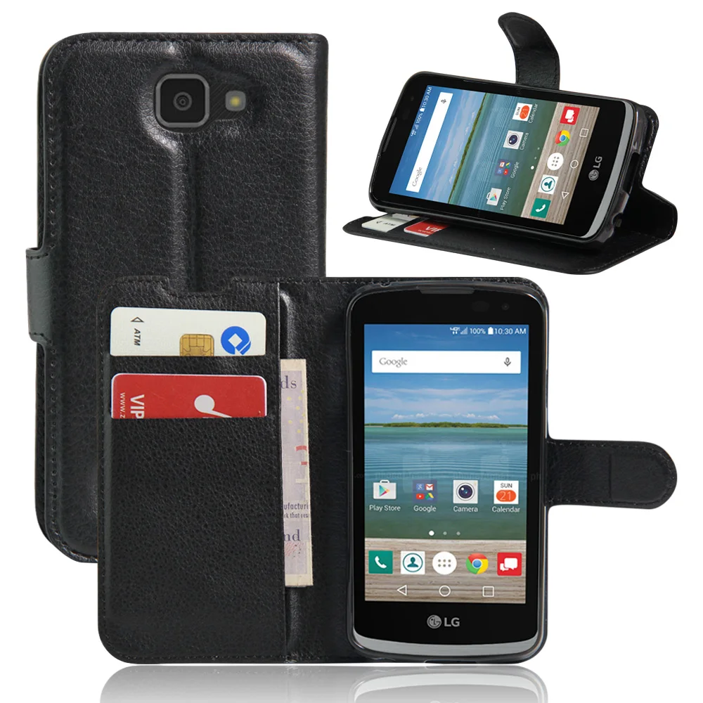 Lux Book Design PU Leather Case For LG Zone3 Canada LG K4