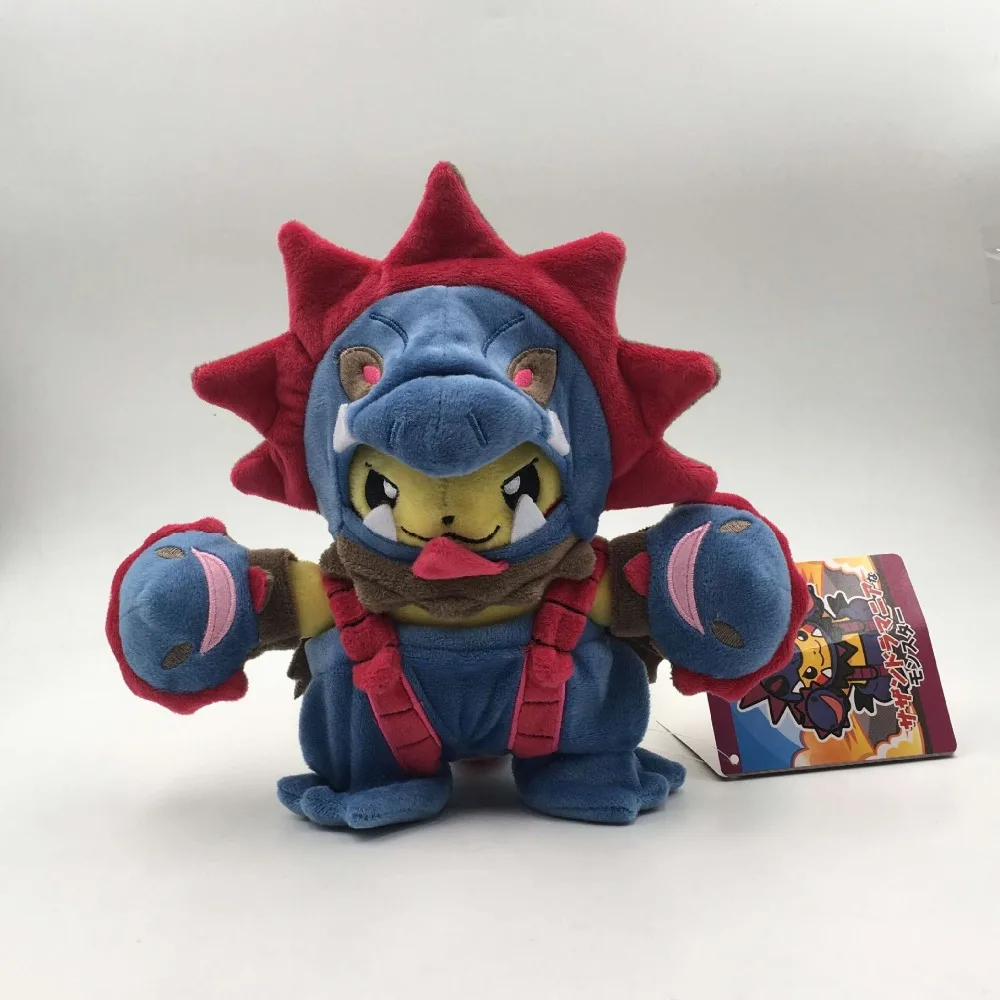 Аниме Пикачу Косплей Hydreigon Tyranitar Charizard Pok маньяк Peluche плюшевые игрушки для детей на день рождения Рождественский подарок SA1900