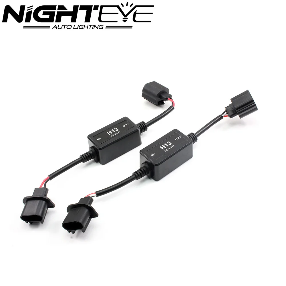 

2pcs/set H13 Car LED Headlights Fog Lamps Warning Canceller Capacitor Error Free Load Resistor LED Canbus Decoder Free Shipping