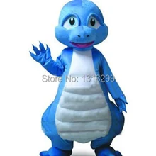 Талисман голубой Динозавр Дракон талисман костюм маскарадный костюм на заказ маскарадный костюм косплей тема костюм для карнавала наборы костюмов
