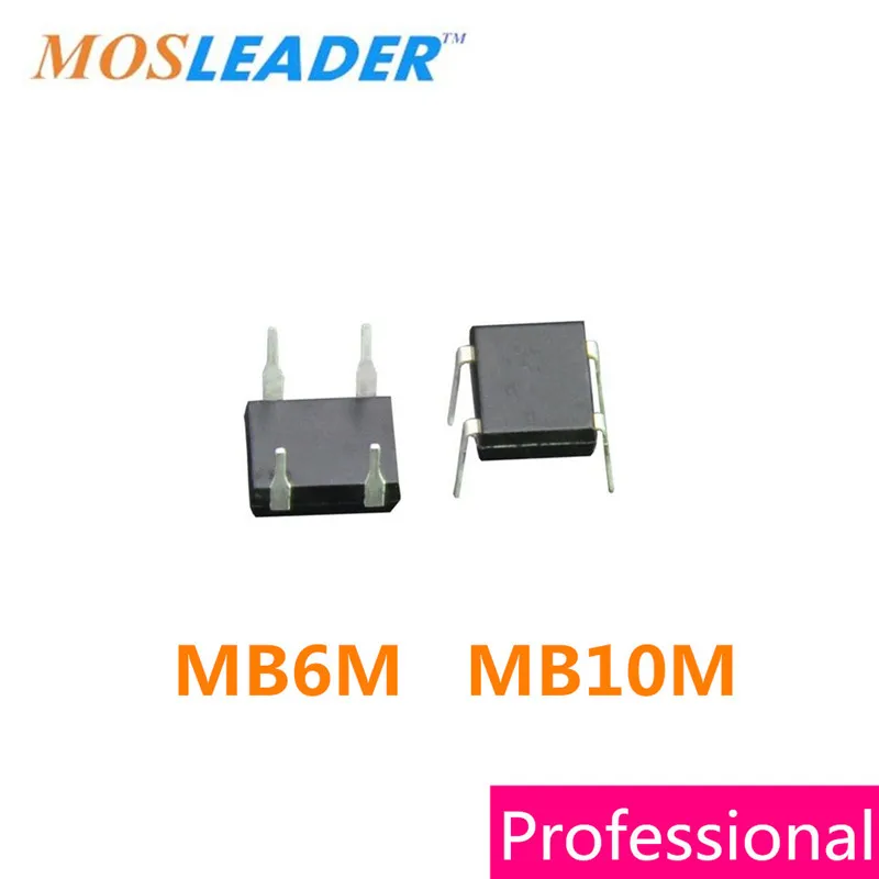 Mosleader DIP MB6M MB10M DIP4 1000 шт. 600 A мА в 1 кв техническое описание внутри высокое качество |