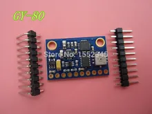 Бесплатная Доставка 1 ШТ. GY-80 10DOF Девять Ось Отношение L3G4200D ADXL345 HMC5883L BMP085 Модуль GY-80