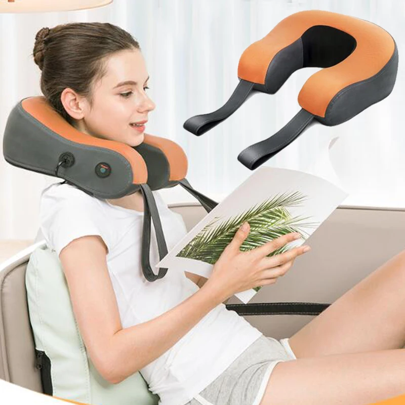 Portable Electric Belt Heated Massage for Neck and Shoulder Full Back