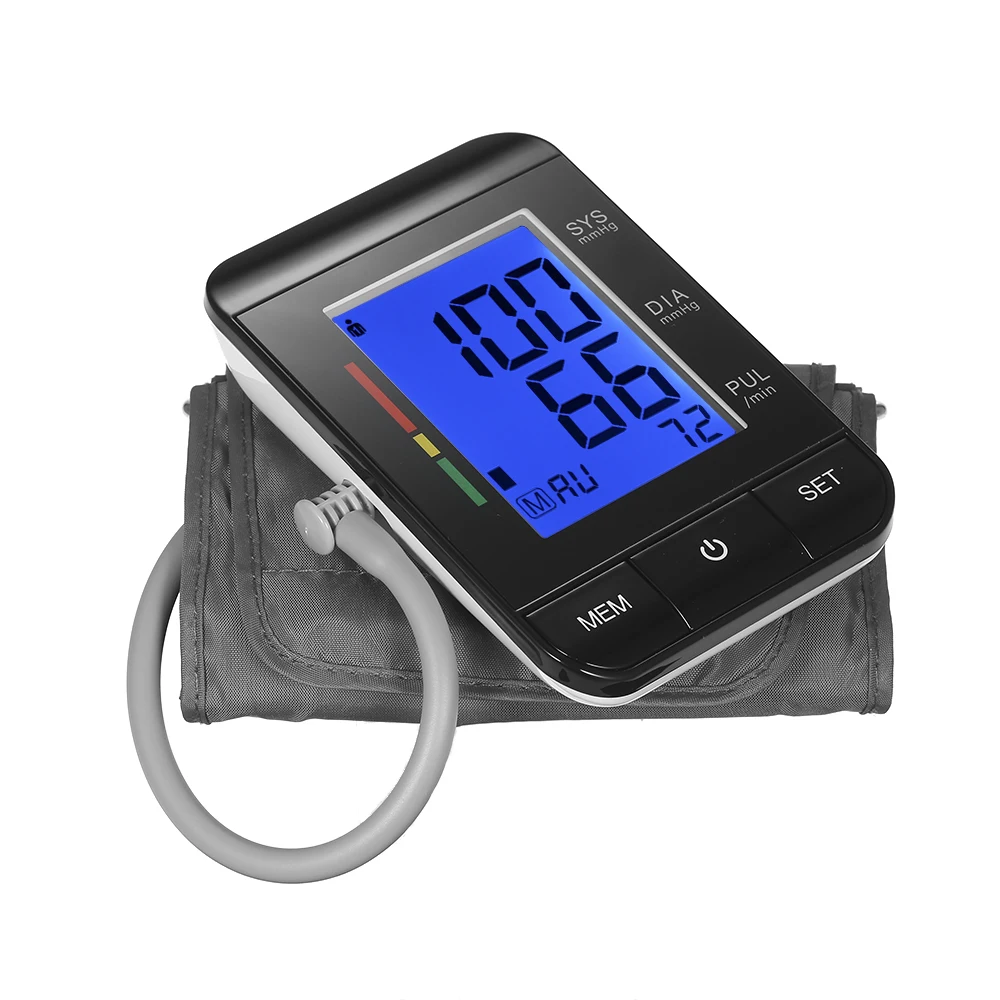 Lcd верхний монитор артериального давления на руку с манжетой цифровой тонометр 90 Память данных/IHB индикатор CE& FDA& ROHS утвержден
