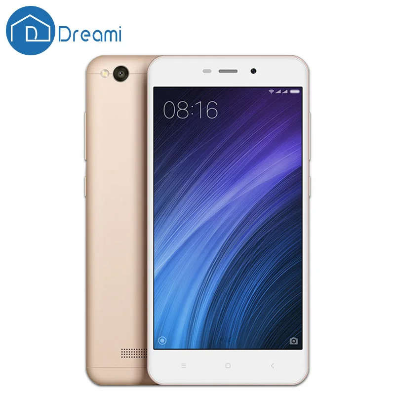 Dreami Original Xiaomi Redmi 4A 2GB RAM 16GB ROM Snapdragon 425 Quad Core 5.0 Inch 720P 3120mAh Battery 13MP Cellphone 4 A