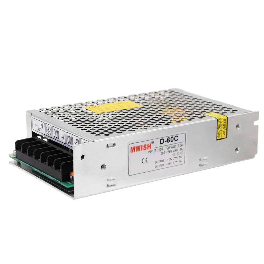 60W LED power supply 12V/24V protection switch power supply ac dc