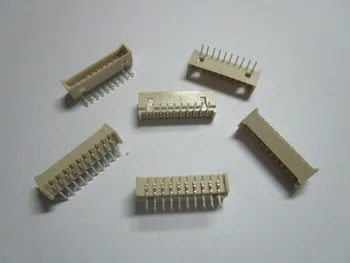 

1000 pcs Micro 1.25mm Pitch 10 Pin Right Angle Male Plug Connector