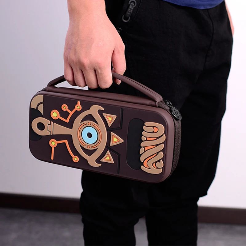 The Legend of Zelda Sheikah Slate Storage Bags Cosplay Sheikah Slate Carrying Case For Switch Console Travel Case Cover Props The Legend of Zelda Sheikah Slate Storage Bags Cosplay Sheikah Slate Carrying Case For Switch Console Travel Case Cover Props