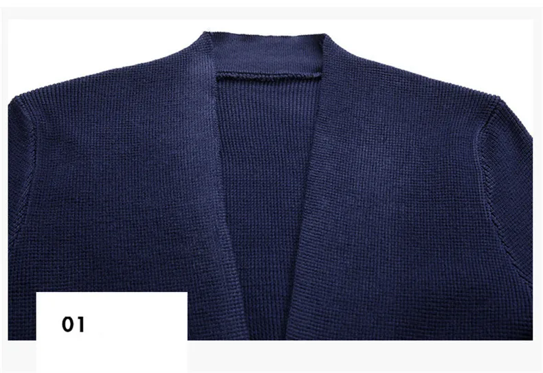5Colored Wool Cardigans Men Sweater Jacket Coats Autumn Spring Sweater Mens Thick Pockets Male Cardigan Coats Fashion Outerwears-11