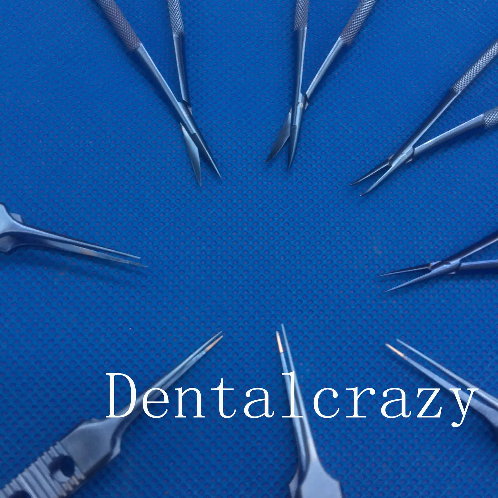 Titanium do Equipamento Pces com Case Oftálmico da Microcirurgia de 8 Instrumento Cirúrgico 7 High Quality Beleza e saúde