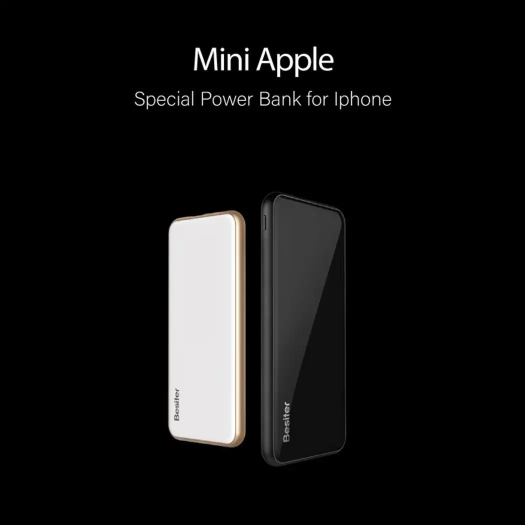 

Fashion Mini Portable Large Capacity Fast Charge DC 5V 1A 2~4 Hours DC 5V 2A Home, Office, Outdoor Power Bank
