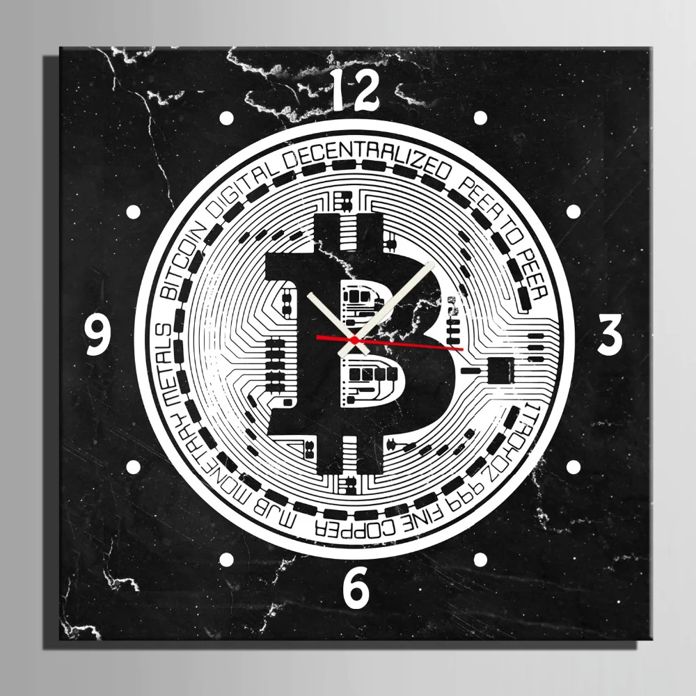 

Free Shipping E-HOME Alphabetic Theme Clock in Canvas 1pcs Wall Clock 18042305
