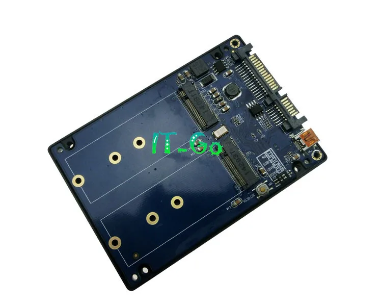 NGFF(M2) SSD на 2," SATA адаптер M.2 NGFF SSD на SATA3 адаптер ADPNG301