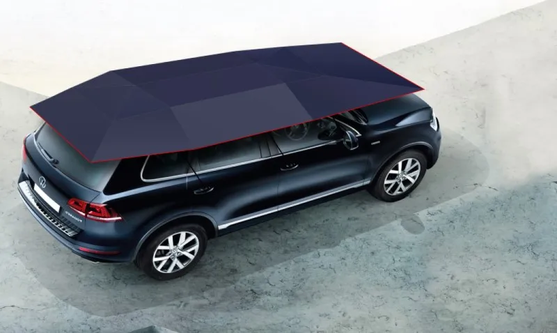 

Car Roof Sunshade - Car Umbrella 4.6 Meter Wireless Remote Control Automatic Portable