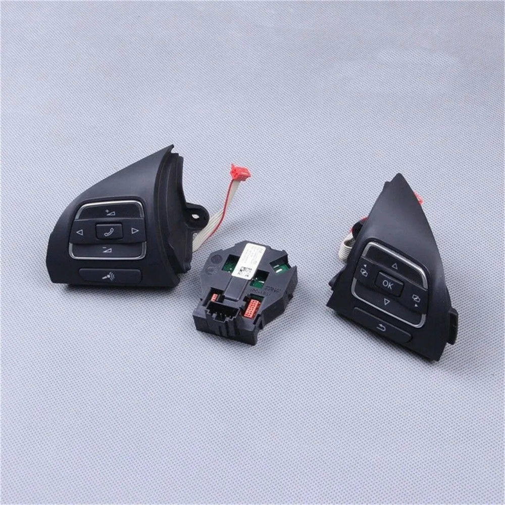

3pcs Multi-Function Steering Wheel Button Switch For V W J etta Golf MK6 EOS T iguan 5C0959537A , 5C0959538B , 5K0959542C
