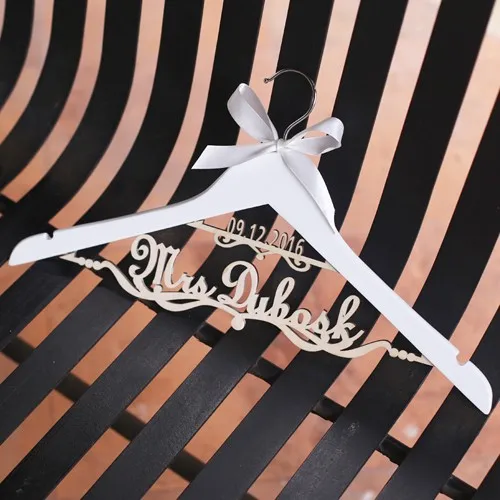Custom Wedding Hanger,hanger for Bride, Hanger with name and date, personalized Wedding Dress Hanger for Bridal Shower - AliExpress Home & Garden