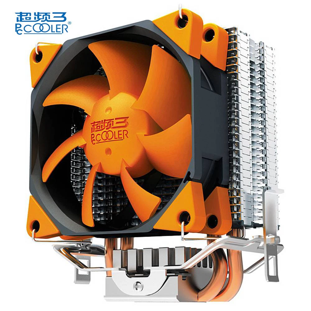Buy Pccooler S88 CPU Cooler Fan With 2 Heat Pipes 4