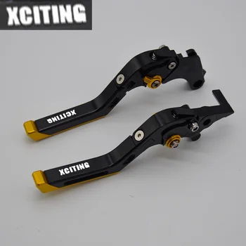 

2018 NEW CNC Folding&Extending Brake Clutch Levers For KYMCO XCITING 250 300 400 500 Logo(XCITING)
