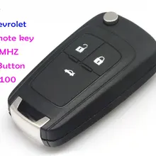 Автотюнинг Chevlote cruze дистанционный Автомобильный ключ, автомобильный Стайлинг 315 МГц 3 кнопки ID46 чип