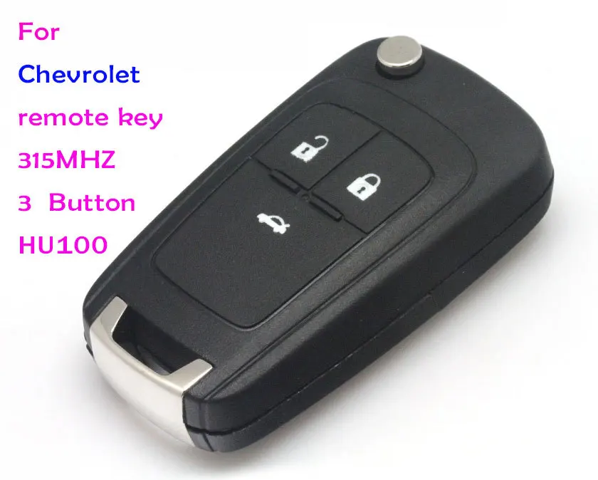 

Wholesale car tuning Chevlote cruze remote car key,car styling 315MHZ 3 buttons ID46 chip,Free Shipping