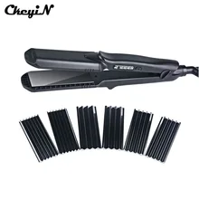 100-240 В Уход за волосами, стильный выпрямитель для волос, Профессиональное выпрямление, плоский утюжок, Керамический выпрямитель, гофрированные щипцы для завивки волос