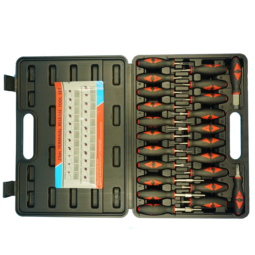 

High Quality ZX001 23pcs Connector Release Electrical Terminal Removal Tool Kit Set Auto Repair Tools
