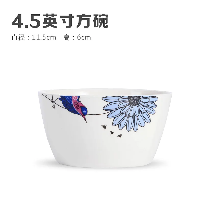 Китайский стиль костяного фарфора керамические тарелки миски фарфоровая ...