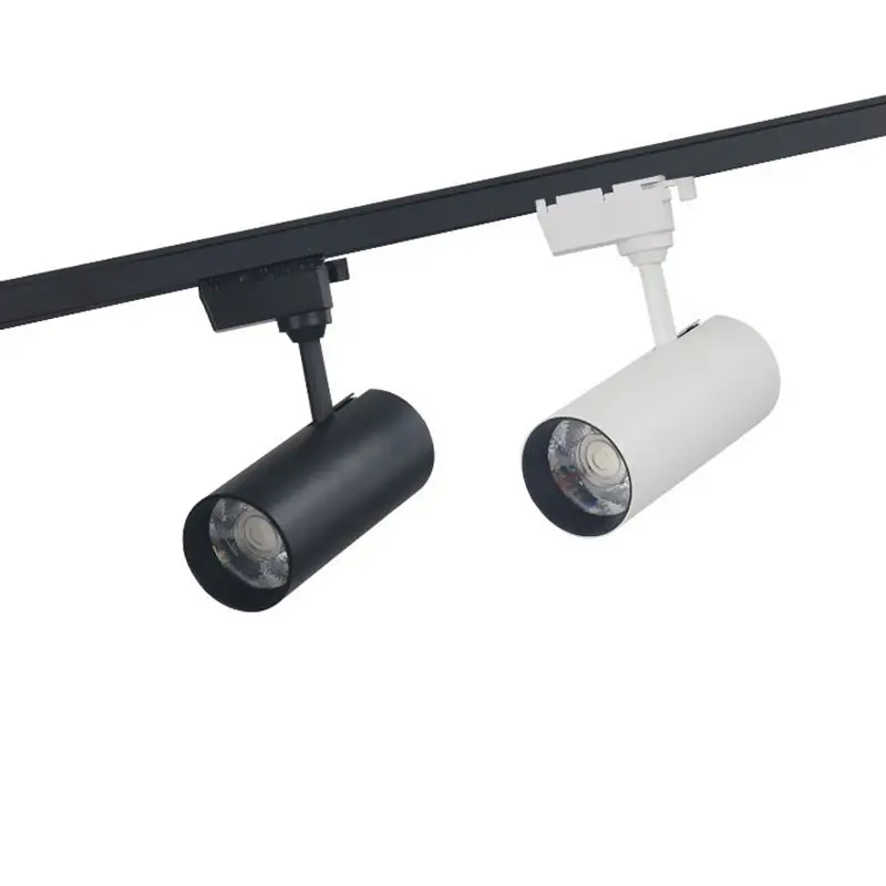 

LukLoy Track Spotlight Simple Convenient LED Aluminum Rail Light Window Display Hall Wall Die-casting Track Spot Lights