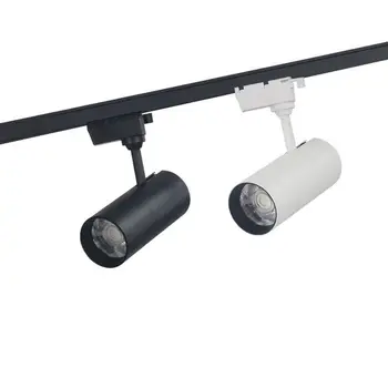 

LukLoy Track Spotlight Simple Convenient LED Aluminum Rail Light Window Display Hall Wall Die-casting Track Spot Lights