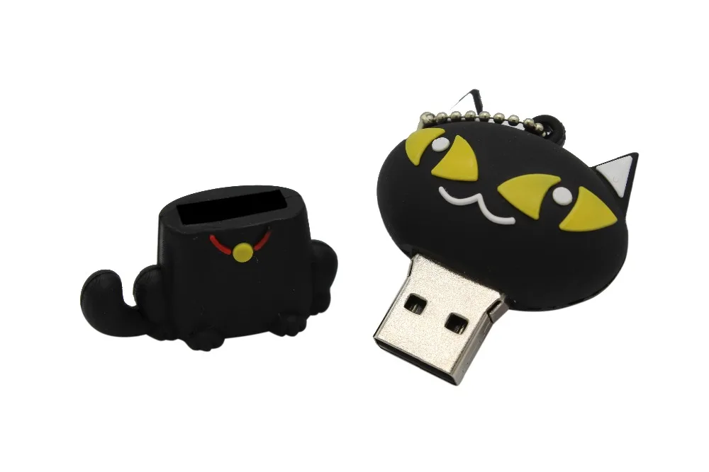 TEXT ME Мультфильм Белл Кот модель usb2.0 4 ГБ 8 ГБ 16 ГБ 32 ГБ 64 ГБ флеш-накопитель USB флеш-накопитель креативный подарок