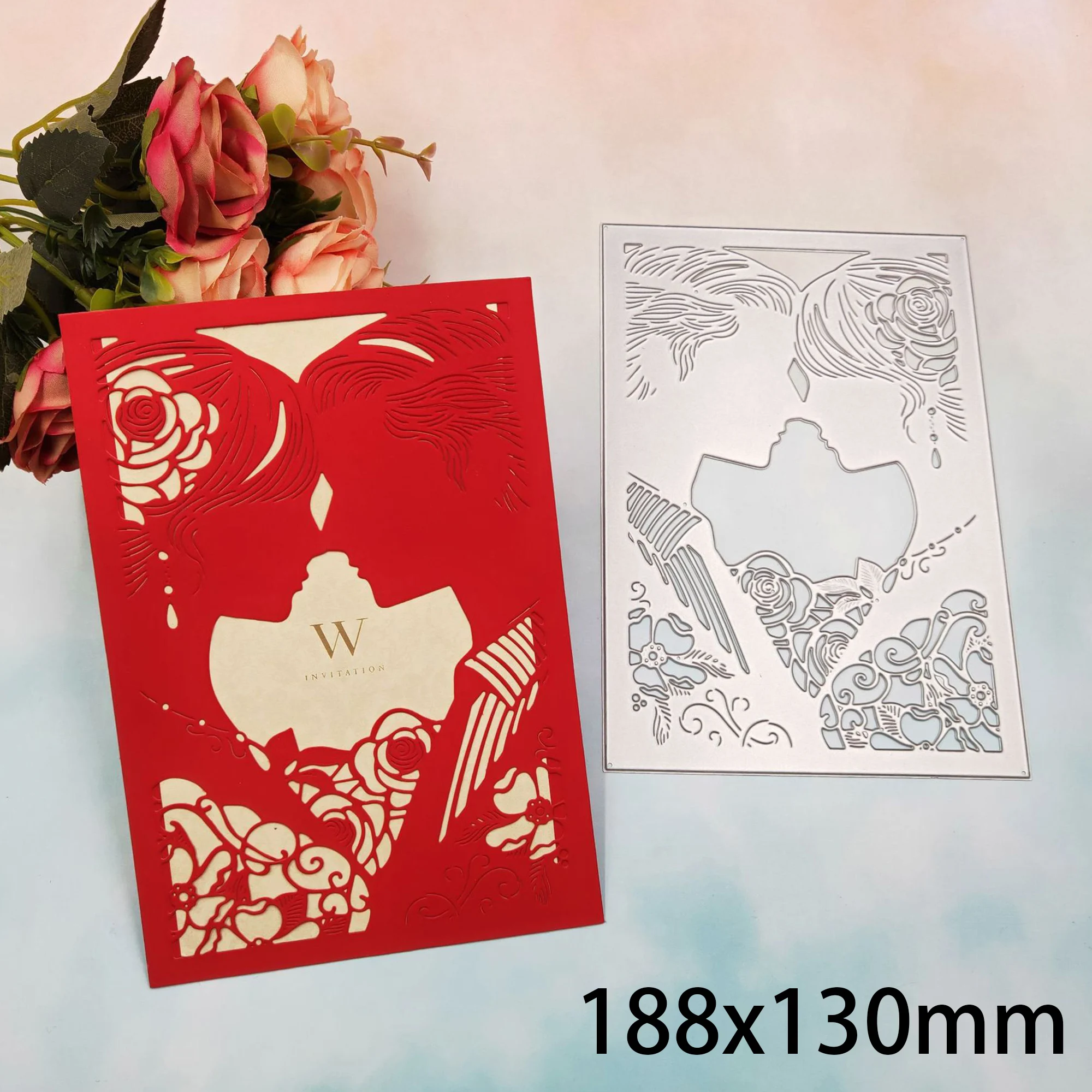  Marry Me Metal Cutting Dies Wedding Invitation For DIY Scrapbooking Album Paper Cards Decorative Cr - 4.00003E+12