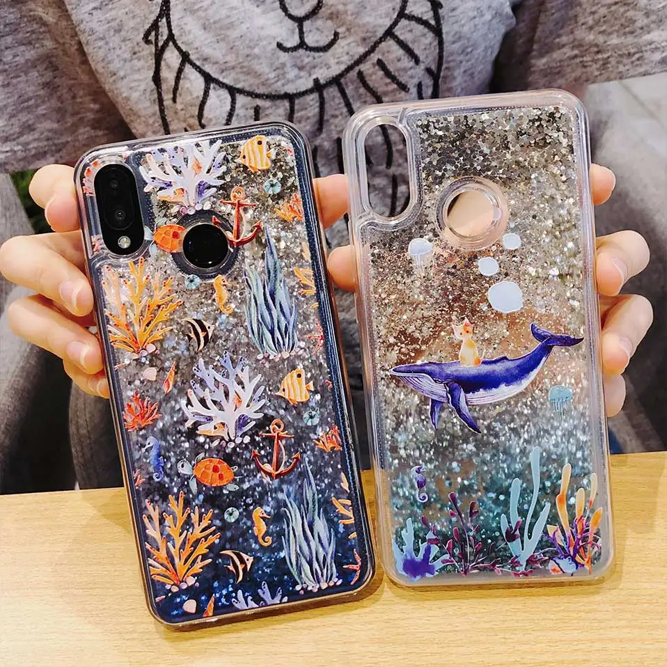 Dolphin cat phone case For iPhone 6 7 8 Plus Phone Case X TPU+PC XR XS MAX Capa Funda Covers |