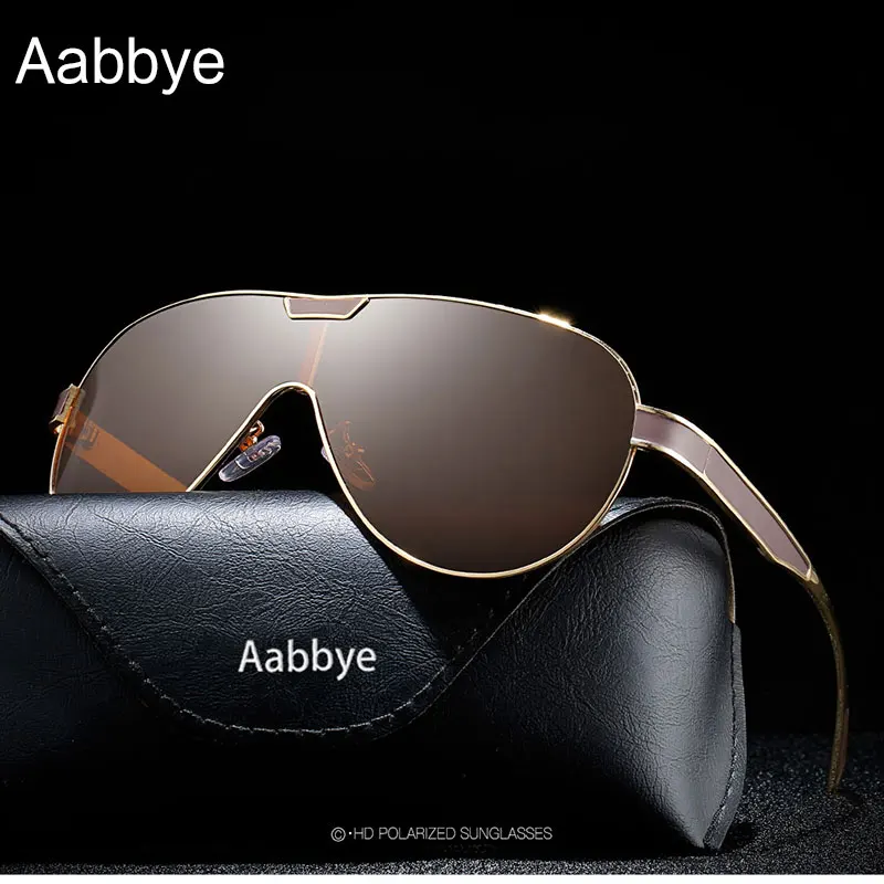 

Aabbye Ultralight Pilot Polarized Sunglasses Classical Driving Fishing Aviation Sun Glasses