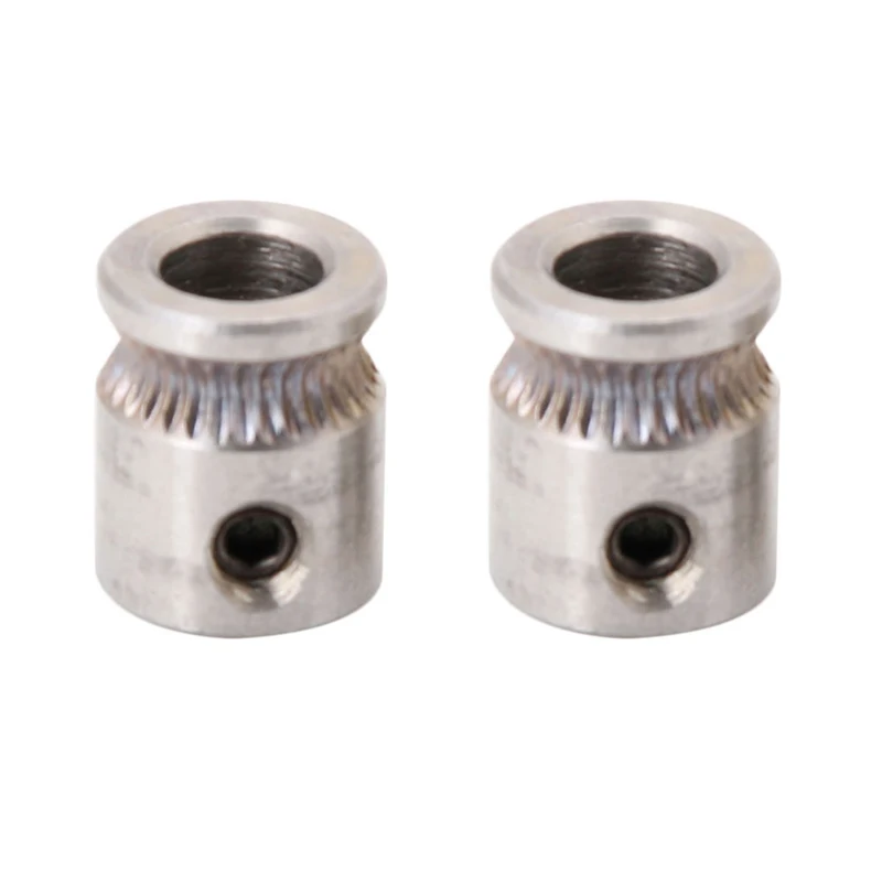 

2pcs MK8 Extruder Pulley For Gears 1.75/3mm Filament 3D Printer Extruder Drive Wheel Durable