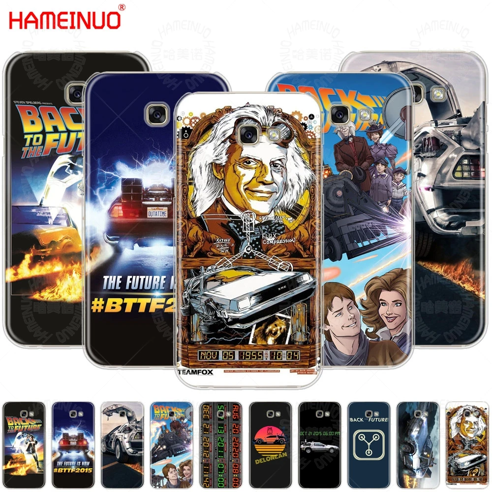 

HAMEINUO Delorean Back To The Future time machine phone case cover for Samsung Galaxy A3 A310 A5 A510 A7 A8 A9 2016 2017 2018