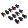 5pcs 12mm Self-locking   Latching Push Button Switch ► Photo 1/4