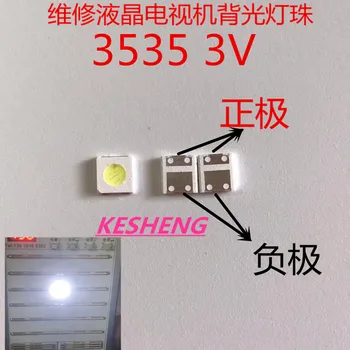 

500PCS/UNI LED Backlight High Power LED 1W 3537 3535 90LM 3v Cool white LCD Backlight for TV TV Application