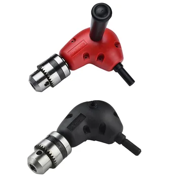 

90 Degree Angled Drill Chuck Universal Drill Bit for Metal Adapter Screwdriver Corner Easily Locks