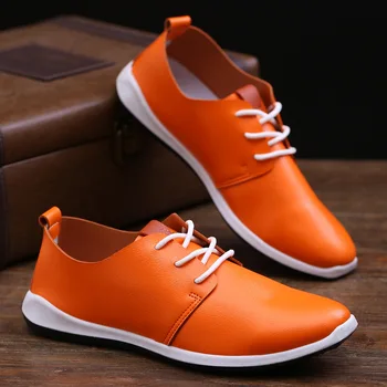 

Summer Shoes For Men Nice Fashion Tenis Feminino Casual Men Leather Sneakers lace-up Platform Shoes Male Zapatos Hombre