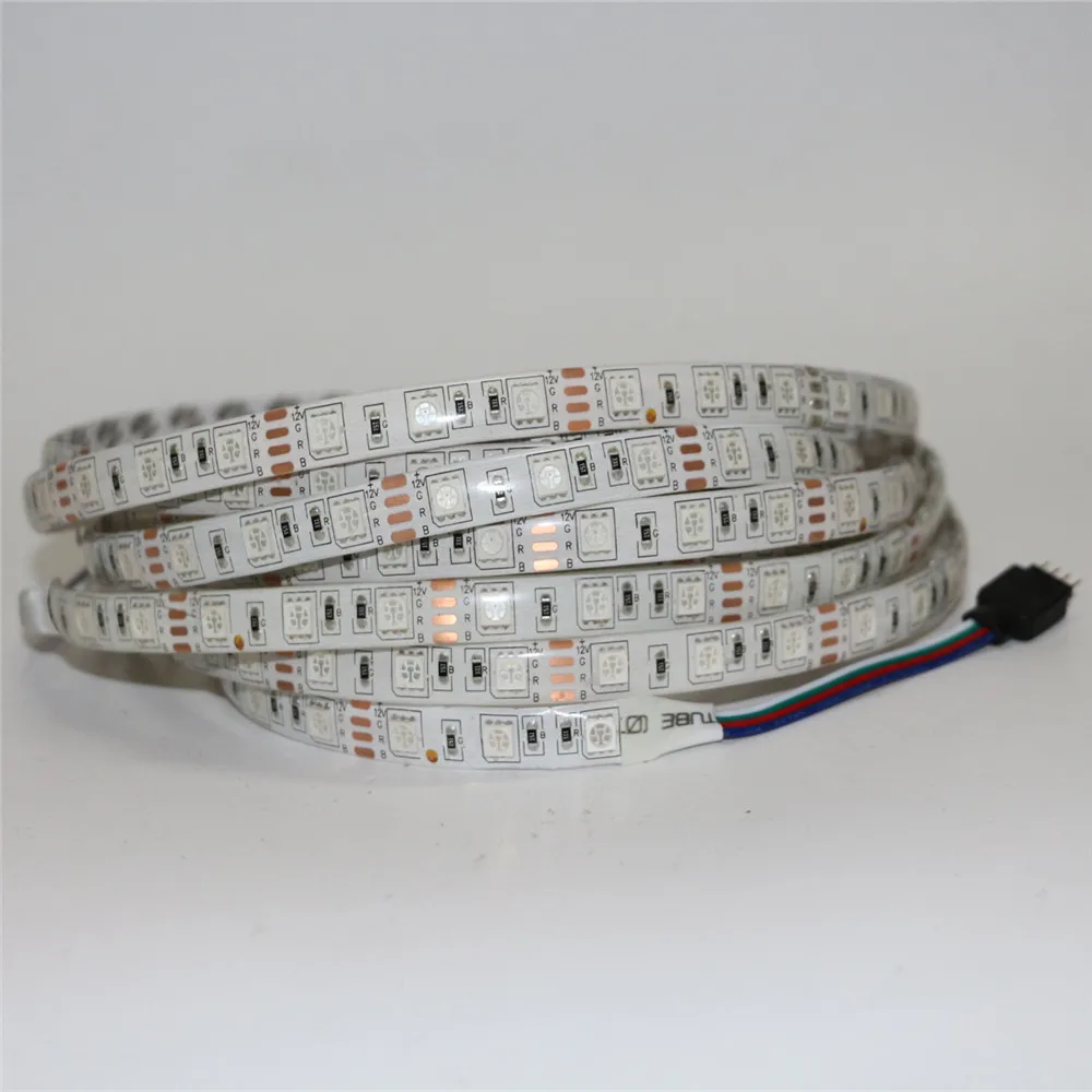 Светодиодная лента RGB 5050 SMD 1 упаковка 5 м 60 светодиодов/м + 3 А 12 в пост. Тока адаптер