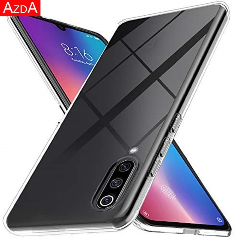 

TPU Transparent Cover For Xiaomi Mi 9 8 SE A1 5X A2 6X Lite 5 5S 6 Mix 2 2S 3 Play Pocophone F1 Coque For Xiaomi Mi 9T Pro Case