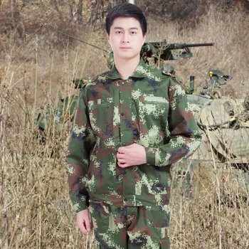 

woodland camouflage Tactical Hunting Military Jacket Men Outdoor Cotton Coat
