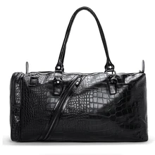 Outdoor Men’s Sports Bag PU Leather Gym Shoulder Bags Handbags For Fitness Multifunction Travel Sport Gymnastics Pouch