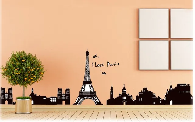 Eiffel Tower Wall Art paris eiffel tower wall art wall decals family bathroom home decor Eiffel Tower Wall Art paris eiffel tower wall art wall decals family bathroom home decor