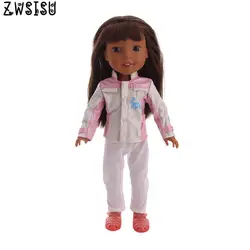 2018 новая кукла одежда подходит для 14,5 дюйм(ов) Американский Wellie wishers Кукла Детская лучший рождественский подарок куклы аксессуары